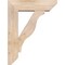 Ekena Millwork Funston Slat Smooth Bracket w/ Offset Brace, Douglas Fir, 7 1/2"W x 26"D x 34"H BKT0806X26X34FST06SDF - alternate 2